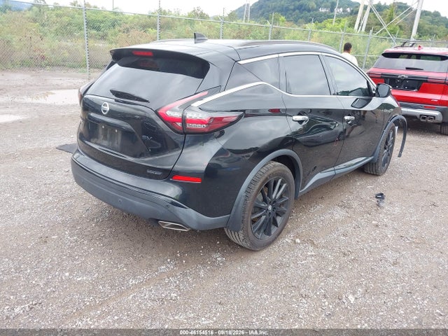 2022 Nissan Murano Sv Fwd მანქანა იყიდება აუქციონზე, vin: 5N1AZ2BJ8NC107486, აუქციონის ნომერი: 46154516
