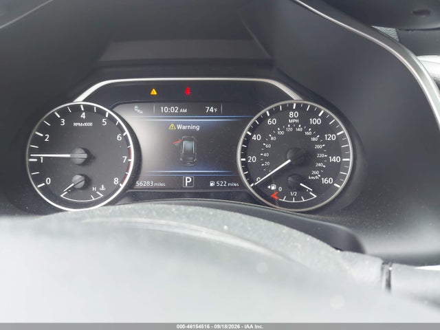 2022 Nissan Murano Sv Fwd მანქანა იყიდება აუქციონზე, vin: 5N1AZ2BJ8NC107486, აუქციონის ნომერი: 46154516