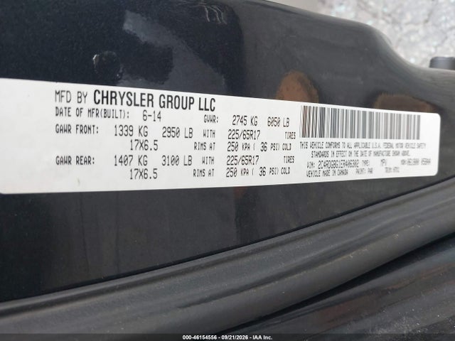 Aukcja sprzedaży 2014 Dodge Grand Caravan Se, vin: 2C4RDGBG1ER406302, numer aukcji: 46154556