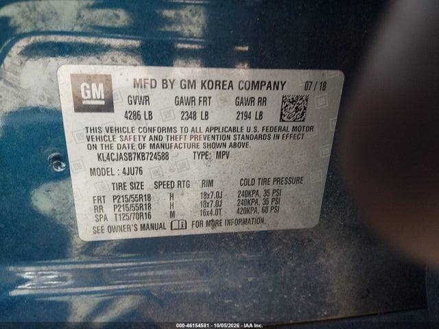 Buick Encore Fwd Preferred 2019 KL4CJASB7KB724588 Image 9