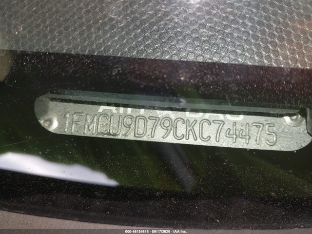 Продажа на аукционе авто 2012 Ford Escape Xlt, vin: 1FMCU9D79CKC74475, номер лота: 46154618