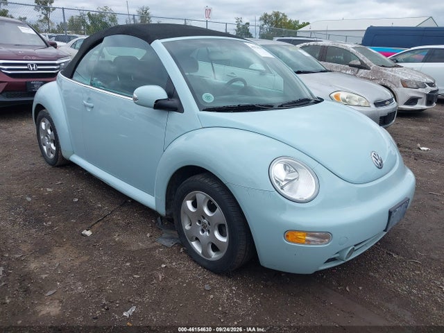 46154630 :رقم المزاد ، 3VWCK21YX3M302885 vin ، 2003 Volkswagen New Beetle Gls مزاد بيع