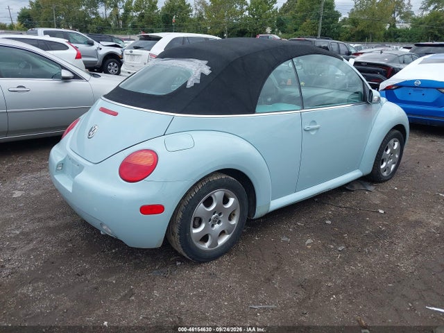 46154630 :رقم المزاد ، 3VWCK21YX3M302885 vin ، 2003 Volkswagen New Beetle Gls مزاد بيع