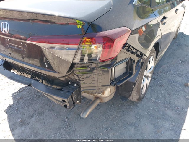 2026 Honda Civic Lx მანქანა იყიდება აუქციონზე, vin: 2HGFE2F22TH597721, აუქციონის ნომერი: 46154638