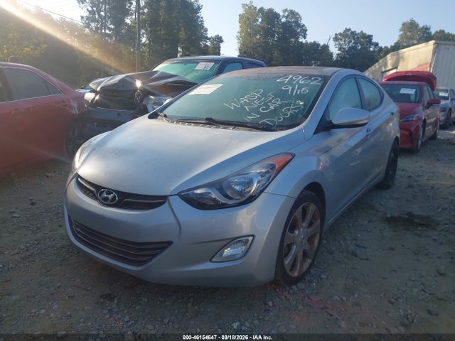 2013 Hyundai Elantra Limited მანქანა იყიდება აუქციონზე, vin: 5NPDH4AE8DH154962, აუქციონის ნომერი: 46154647