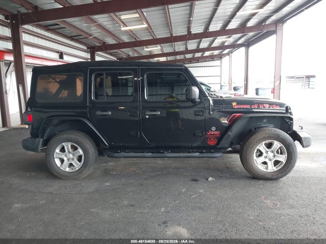2018 Jeep Wrangler Unlimited Sport S 4x4 მანქანა იყიდება აუქციონზე, vin: 1C4HJXDG2JW150156, აუქციონის ნომერი: 46154698