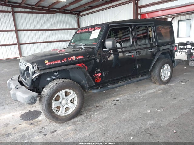 2018 Jeep Wrangler Unlimited Sport S 4x4 მანქანა იყიდება აუქციონზე, vin: 1C4HJXDG2JW150156, აუქციონის ნომერი: 46154698