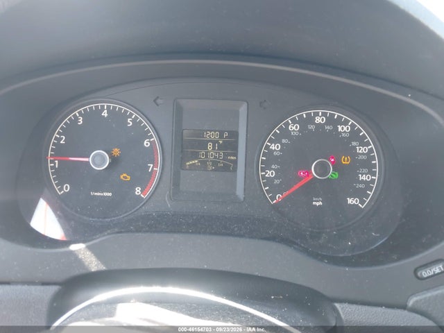 46154703 :رقم المزاد ، 3VW2K7AJ5CM414084 vin ، 2012 Volkswagen Jetta 2.0l S مزاد بيع