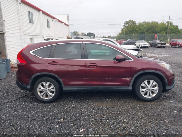 2014 Honda Cr-v Ex-l მანქანა იყიდება აუქციონზე, vin: 5J6RM4H75EL037243, აუქციონის ნომერი: 46154732