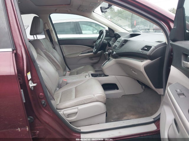 2014 Honda Cr-v Ex-l მანქანა იყიდება აუქციონზე, vin: 5J6RM4H75EL037243, აუქციონის ნომერი: 46154732