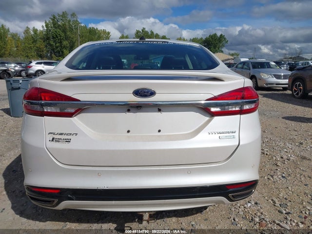 46154790 :رقم المزاد ، 3FA6P0K94HR148798 vin ، 2017 Ford Fusion Titanium مزاد بيع