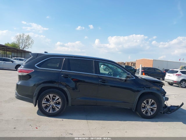 2015 Toyota Highlander Xle V6 მანქანა იყიდება აუქციონზე, vin: 5TDJKRFH8FS073820, აუქციონის ნომერი: 46154791