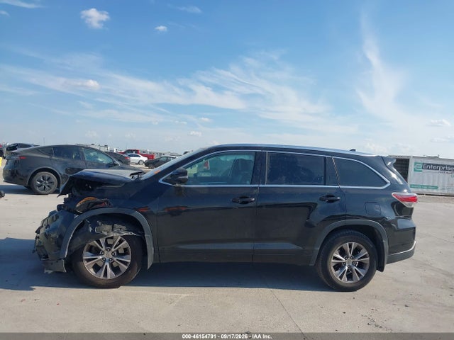 2015 Toyota Highlander Xle V6 მანქანა იყიდება აუქციონზე, vin: 5TDJKRFH8FS073820, აუქციონის ნომერი: 46154791