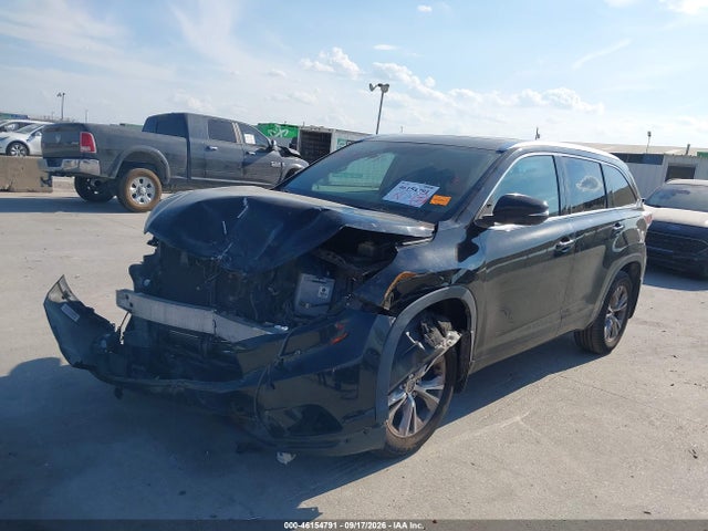 2015 Toyota Highlander Xle V6 მანქანა იყიდება აუქციონზე, vin: 5TDJKRFH8FS073820, აუქციონის ნომერი: 46154791