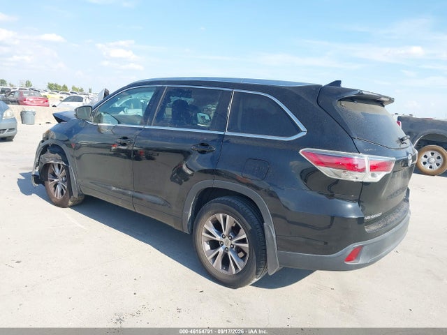 2015 Toyota Highlander Xle V6 მანქანა იყიდება აუქციონზე, vin: 5TDJKRFH8FS073820, აუქციონის ნომერი: 46154791