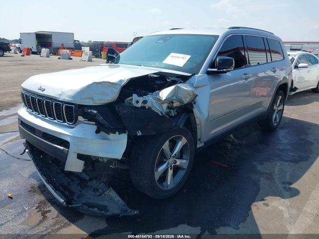 Продаж на аукціоні авто 2021 Jeep Grand Cherokee L Limited 4x4, vin: 1C4RJKBG7M8145912, номер лоту: 46154793