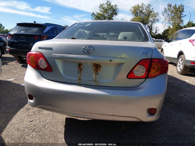2009 Toyota Corolla Le მანქანა იყიდება აუქციონზე, vin: 2T1BU40E79C170195, აუქციონის ნომერი: 46154805