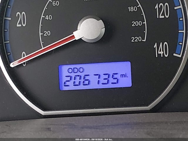 46154826 :رقم المزاد ، 5NMSG13D09H245855 vin ، 2009 Hyundai Santa Fe Gls مزاد بيع