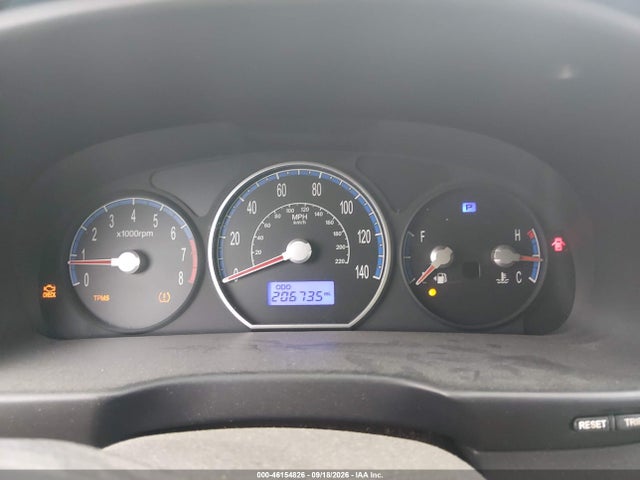 46154826 :رقم المزاد ، 5NMSG13D09H245855 vin ، 2009 Hyundai Santa Fe Gls مزاد بيع