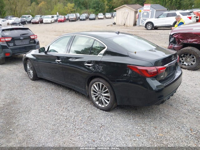 46154843 :رقم المزاد ، JN1EV7AR1JM440853 vin ، 2018 Infiniti Q50 3.0t Luxe مزاد بيع