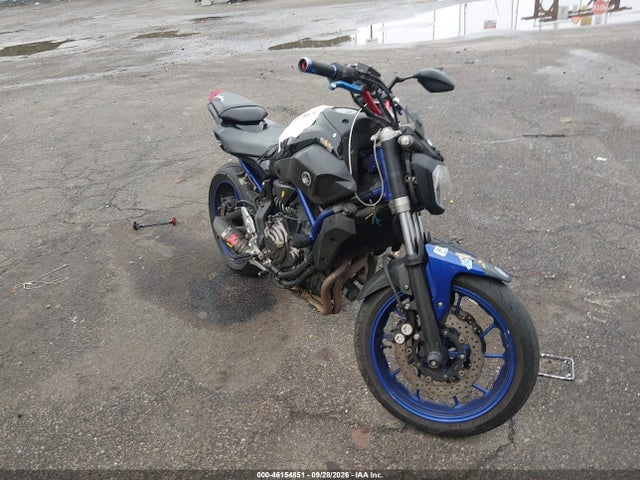 Aukcja sprzedaży 2015 Yamaha Fz07, vin: JYARM06E1FA003065, numer aukcji: 46154851