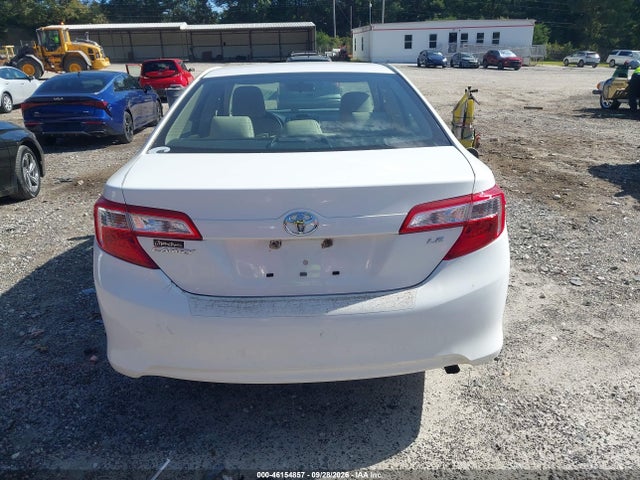Auction sale of the 2012 Toyota Camry Le, vin: 4T4BF1FK9CR207944, lot number: 46154857
