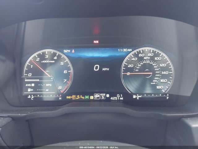 2025 Subaru Wrx Gt მანქანა იყიდება აუქციონზე, vin: JF1VBAU69S8805784, აუქციონის ნომერი: 46154884