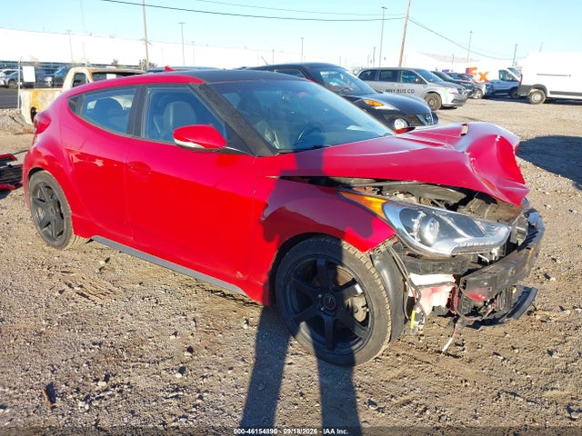 Auction sale of the 2015 Hyundai Veloster Turbo, vin: KMHTC6AE9FU233390, lot number: 46154890