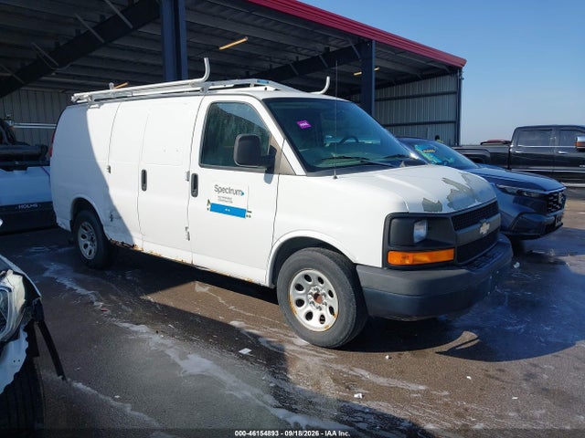 Auction sale of the 2012 Chevrolet Express 1500 Work Van, vin: 1GCSGAFXXC1144491, lot number: 46154893