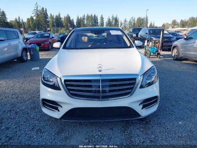 2020 Mercedes-benz S 560 4matic მანქანა იყიდება აუქციონზე, vin: W1KUG8GB9LA531429, აუქციონის ნომერი: 46154917