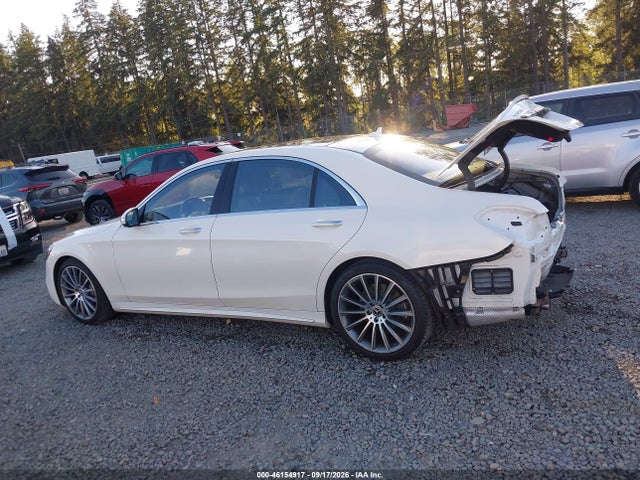 2020 Mercedes-benz S 560 4matic მანქანა იყიდება აუქციონზე, vin: W1KUG8GB9LA531429, აუქციონის ნომერი: 46154917
