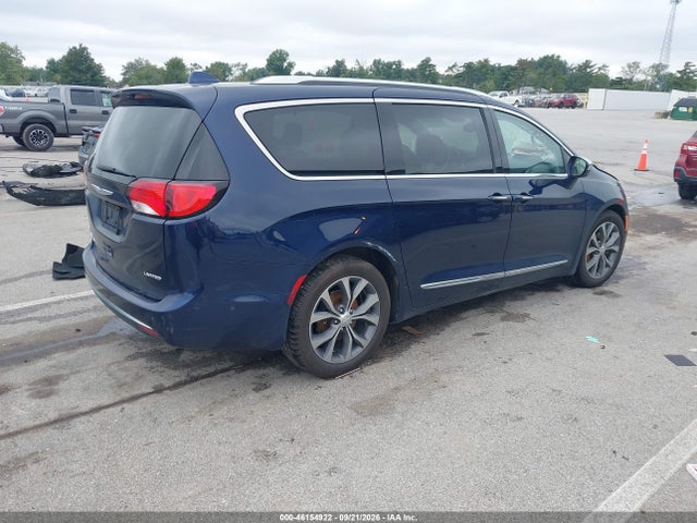 Продаж на аукціоні авто 2017 Chrysler Pacifica Limited, vin: 2C4RC1GG9HR689254, номер лоту: 46154922