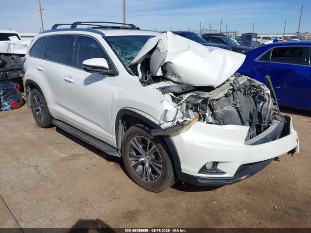 46155020 :رقم المزاد ، 5TDKKRFH2GS129840 vin ، 2016 Toyota Highlander Xle V6 مزاد بيع