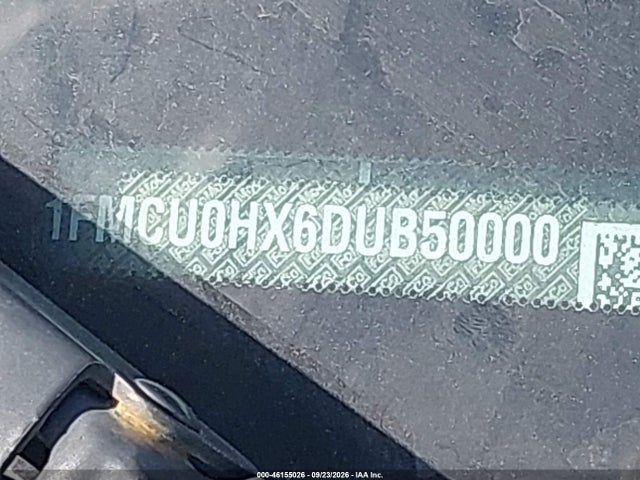 Продажа на аукционе авто 2013 Ford Escape Sel, vin: 1FMCU0HX6DUB50000, номер лота: 46155026