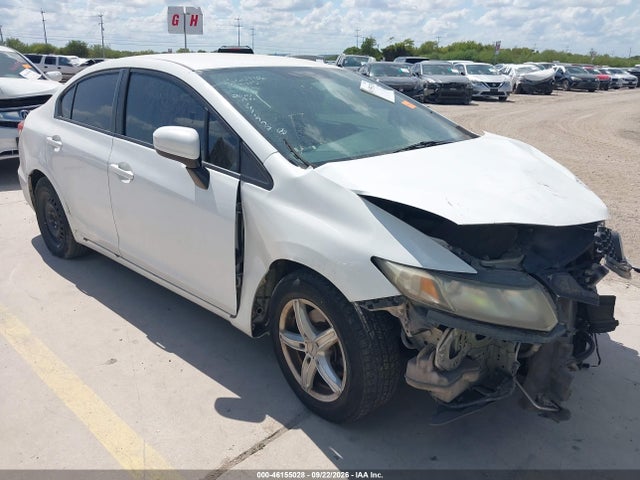 46155028 :رقم المزاد ، 19XFB2F55EE269239 vin ، 2014 Honda Civic Lx مزاد بيع