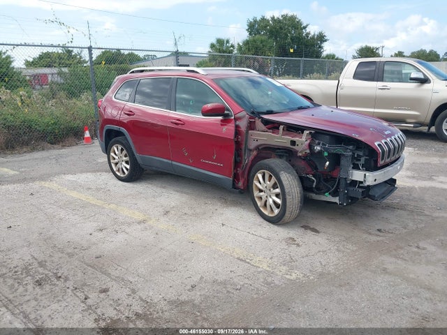 Продаж на аукціоні авто 2014 Jeep Cherokee Limited, vin: 1C4PJLDB1EW225864, номер лоту: 46155030