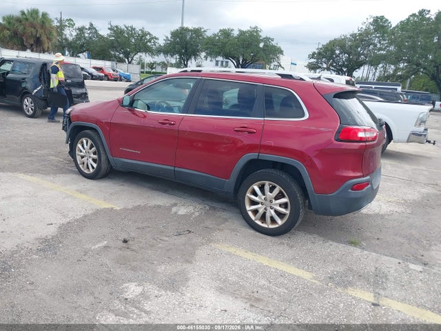 Продаж на аукціоні авто 2014 Jeep Cherokee Limited, vin: 1C4PJLDB1EW225864, номер лоту: 46155030