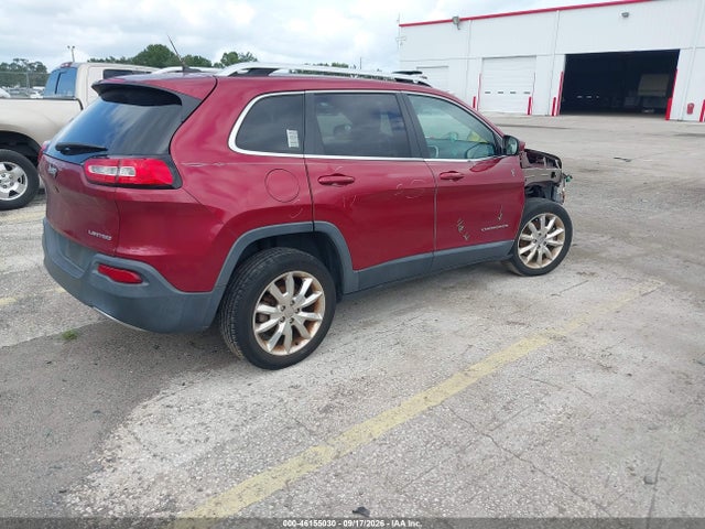 Продаж на аукціоні авто 2014 Jeep Cherokee Limited, vin: 1C4PJLDB1EW225864, номер лоту: 46155030