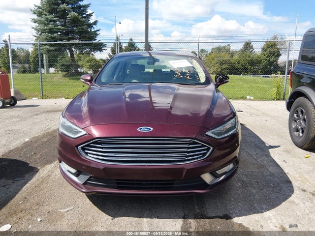 46155037 :رقم المزاد ، 3FA6P0H96HR412711 vin ، 2017 Ford Fusion Se مزاد بيع