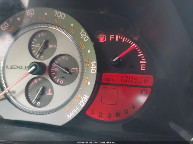2005 Lexus Is 300 მანქანა იყიდება აუქციონზე, vin: JTHBD192650096259, აუქციონის ნომერი: 46155102