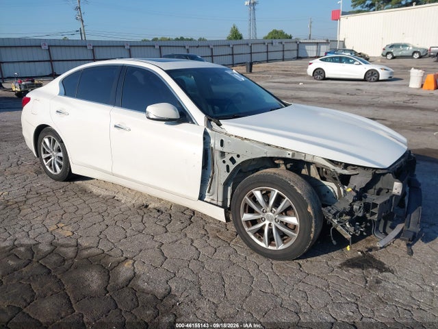 2014 Infiniti Q50 Premium/sport მანქანა იყიდება აუქციონზე, vin: JN1BV7APXEM684010, აუქციონის ნომერი: 46155143