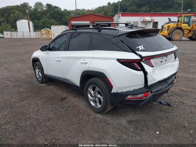 46155186 :رقم المزاد ، 5NMJBCAE8NH129959 vin ، 2022 Hyundai Tucson Sel مزاد بيع