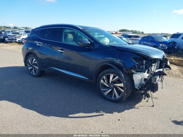 Продажа на аукционе авто 2017 Nissan Murano Platinum, vin: 5N1AZ2MH3HN107091, номер лота: 46155224