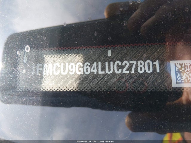 Продажа на аукционе авто 2020 Ford Escape Se, vin: 1FMCU9G64LUC27801, номер лота: 46155228