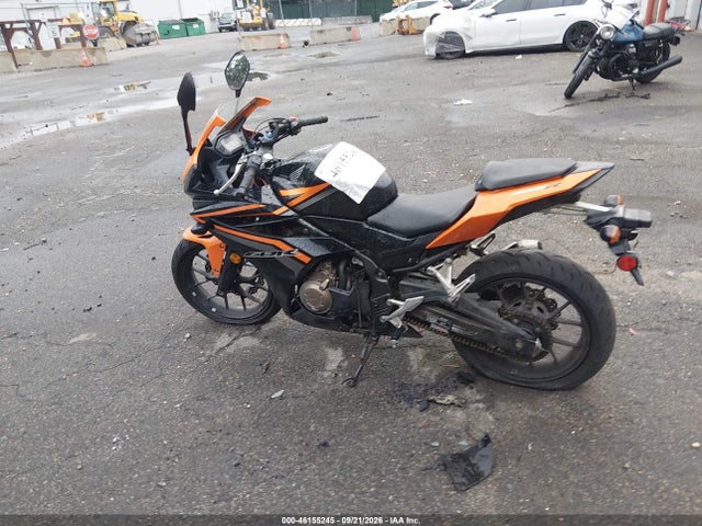 Aukcja sprzedaży 2017 Honda Cbr500 R, vin: MLHPC4469H5401327, numer aukcji: 46155245