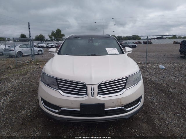 2016 Lincoln Mkx Reserve მანქანა იყიდება აუქციონზე, vin: 2LMPJ8LP1GBL58588, აუქციონის ნომერი: 46155255