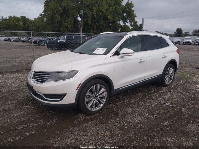 2016 Lincoln Mkx Reserve მანქანა იყიდება აუქციონზე, vin: 2LMPJ8LP1GBL58588, აუქციონის ნომერი: 46155255