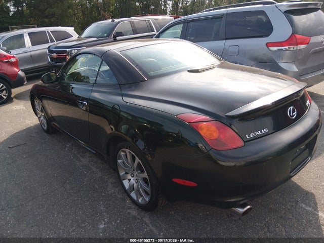2002 Lexus Sc 430 მანქანა იყიდება აუქციონზე, vin: JTHFN48Y220015436, აუქციონის ნომერი: 46155273