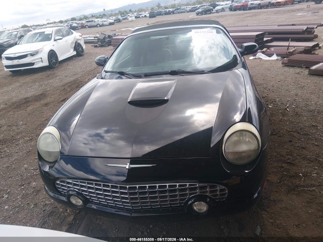 2002 Ford Thunderbird მანქანა იყიდება აუქციონზე, vin: 1FAHP60A82Y110878, აუქციონის ნომერი: 46155308