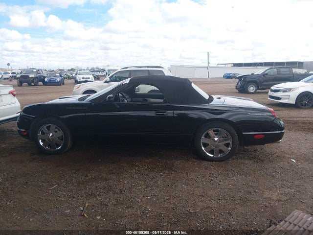 2002 Ford Thunderbird მანქანა იყიდება აუქციონზე, vin: 1FAHP60A82Y110878, აუქციონის ნომერი: 46155308